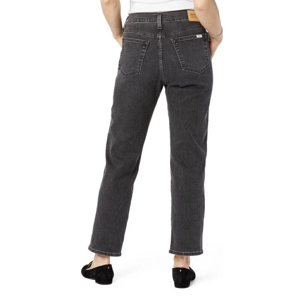 Levi Strauss Signature Gold Women Black Heritage High Rise Jean Sz 12 1065H1 - Picture 2 of 11